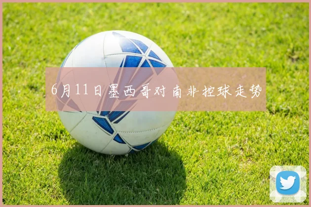 6月11日墨西哥对南非控球走势